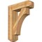 Ekena Millwork Westlake Craftsman Rough Sawn Bracket w/ Offset Brace, Western Red Cedar, 8"W x 28"D x 36"H BKT0806X28X36WTL04RWR - alternate 1